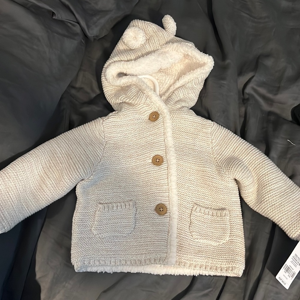 Carters baby boy jacket size 6MONTHS